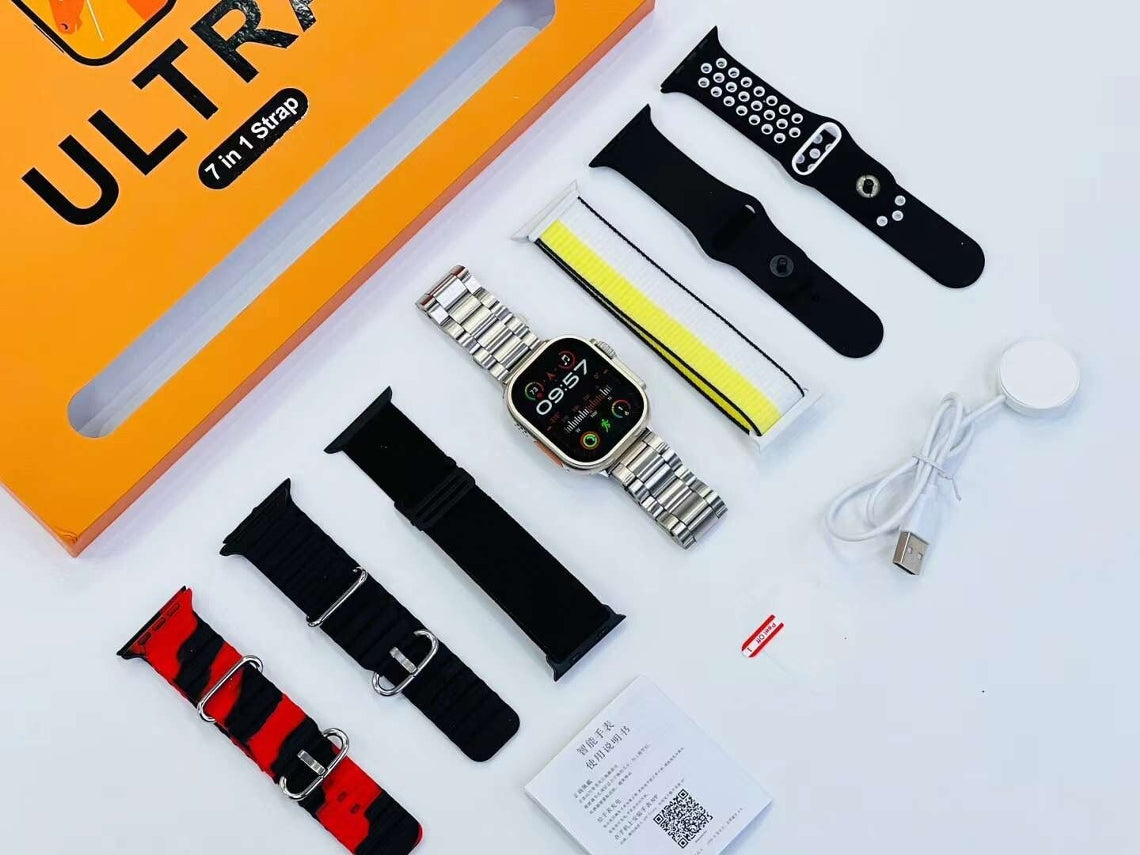 SmartFit 7™ | Reloj Inteligente Deportivo con 7 Correas