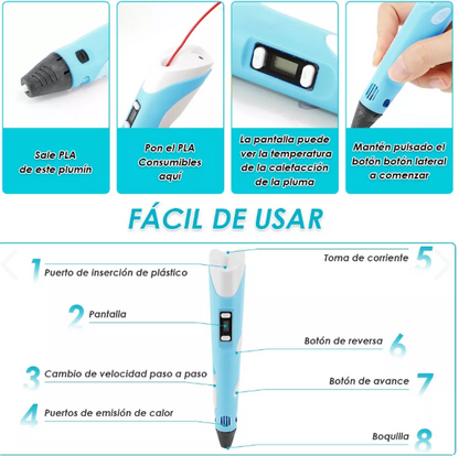 Lapiz Impresora 3d